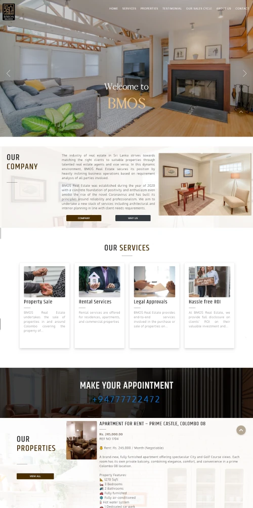 LakSHOP Client - BMOS Real Estate