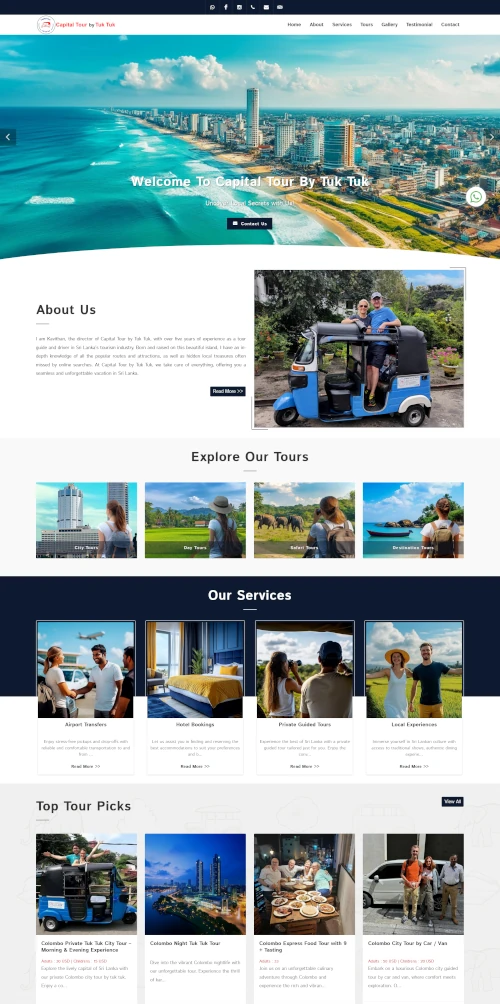 LakSHOP Client - Capital Tour by Tuk Tuk